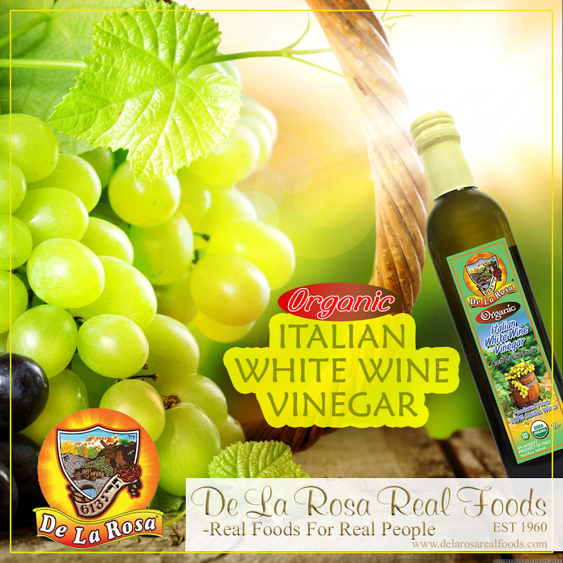Kosher Organic Italian White Wine Vinegar Buy Today at Amazon! De